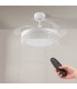 Ventilador White Aqua DC 36W 2800Lm 4 Aspas Blanco CCT
