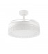 Ventilador White Aqua DC 36W 2800Lm 4 Aspas Blanco CCT