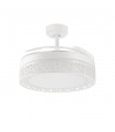 Ventilador White Aqua DC 36W 2800Lm 4 Aspas Blanco CCT