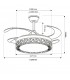 Ventilador White Aqua DC 36W 2800Lm 4 Aspas Blanco CCT