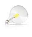 Bombilla LED filamento 8W 1.150Lm 360º  E27 GLOBO G125