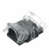 Conector de Hipopótamo Para Tira Led Ip65 10Mm 4Pin