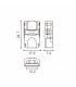 Conector de Hipopótamo Para Tira Led y Cable Ip65 12Mm 6Pin