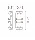 Conector Rápido Para Cable 2 Pin En Serie - Máx. 36V 10A