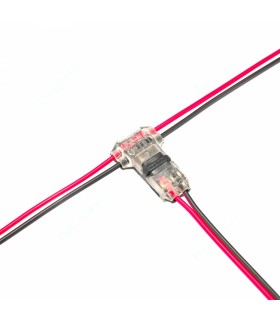 Conector Rápido En T Para 2 Cables En Paralelo - Máx. 36V 10A