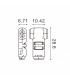 Conector Rápido En T Para 2 Cables En Paralelo - Máx. 36V 10A
