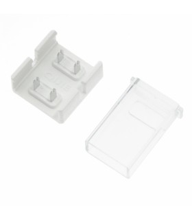 Conector Intermedio Para Tira Led Ip68 10Mm Out 8Mm In 2Pin