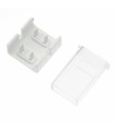 Conector Intermedio Para Tira Led Ip68 10Mm Out 8Mm In 2Pin