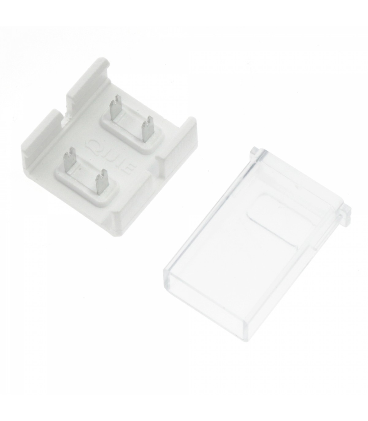 Conector Intermedio Para Tira Led Ip68 10Mm Out 8Mm In 2Pin