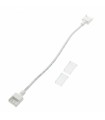 Conector Intermedio Con Cable Para Tira Led Ip68 10Mm Out 8Mm In 2Pin