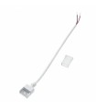 Conector de Inicio Para Tira Led Ip68 10Mm Out 8Mm In 2Pin