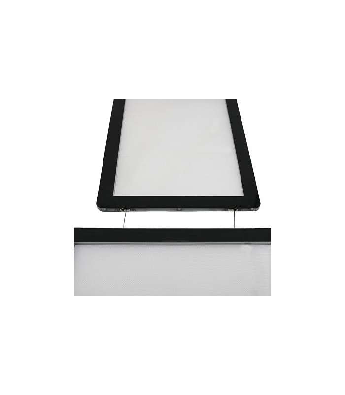 Poster LED A3 2 Caras 12V 10W Negro