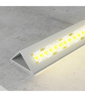 Perfil de Aluminio Triangular -2 Metros-