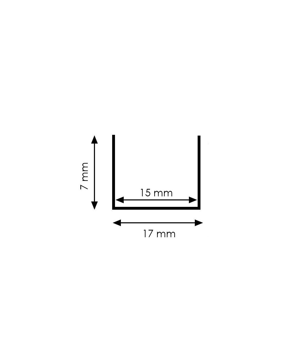 Perfil de PC Para Tiras Led 220V -2 metros-