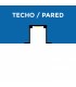 Perfil de Aluminio Con Alas Para Neón Led 24V/220V -2 Metros-