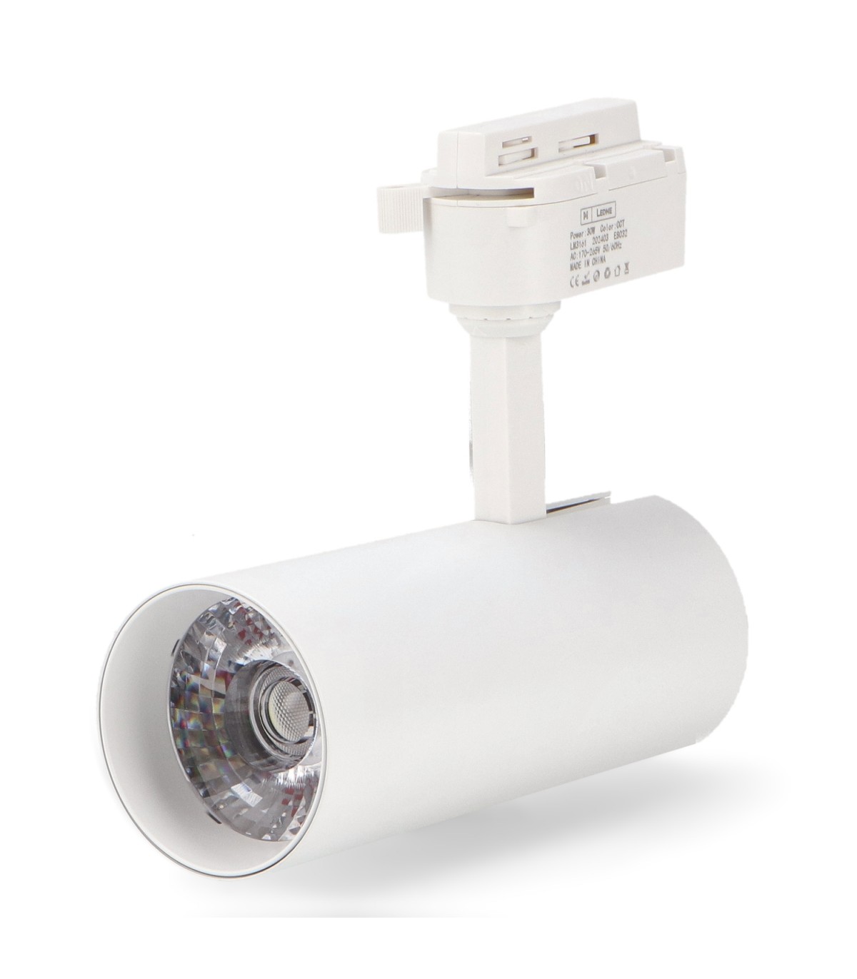 Foco Carril Monofásico ARAS 30W 3000LM 36º Blanco CCT