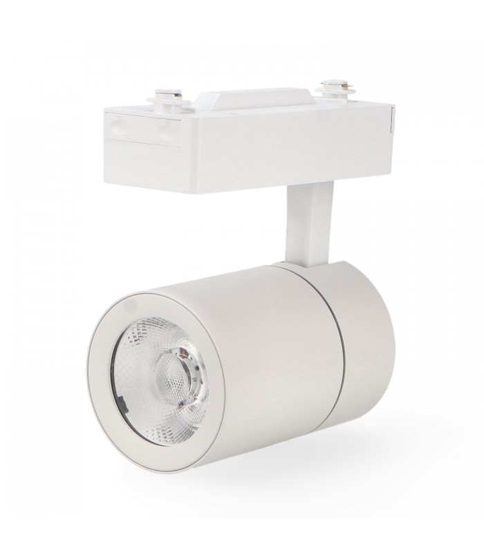 Foco Carril Monofásico CLEAN 30W 3000LM 24-60º Blanco CCT