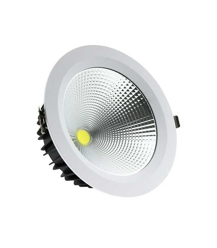 Downlight LED 40W 4.000Lm 90º IP40 Blanco 