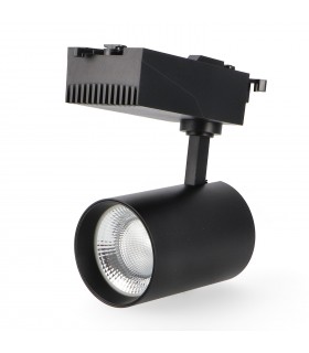 Foco Carril Monofásico PROLUX 40W 4400Lm 60º Negro