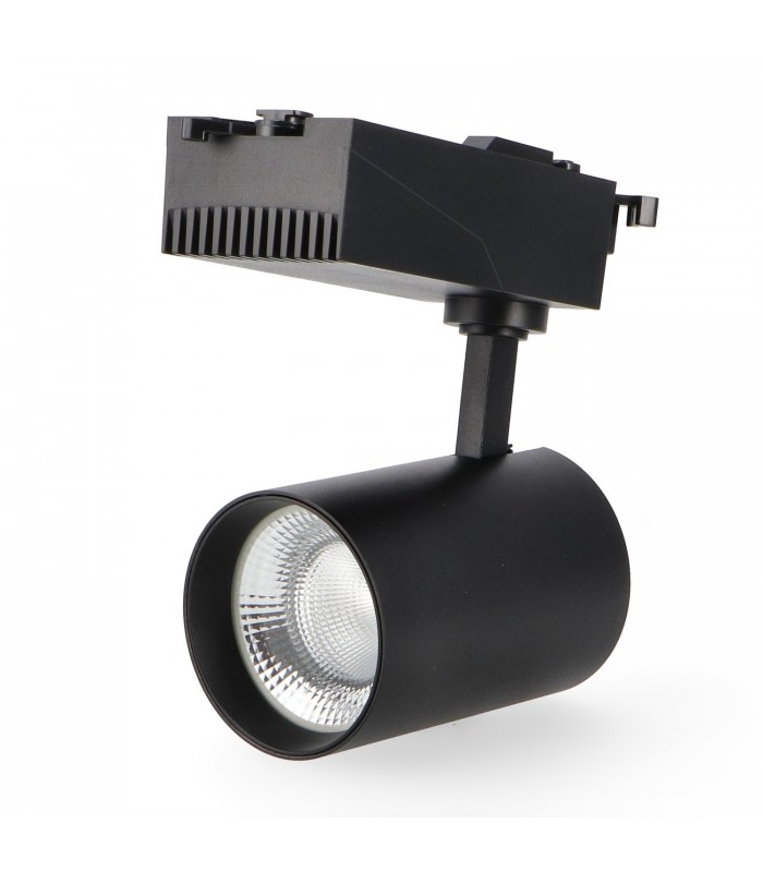 Foco Carril Monofásico PROLUX 40W 4400Lm 60º Negro