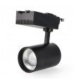 Foco Carril Monofásico PROLUX 40W 4400Lm 60º Negro