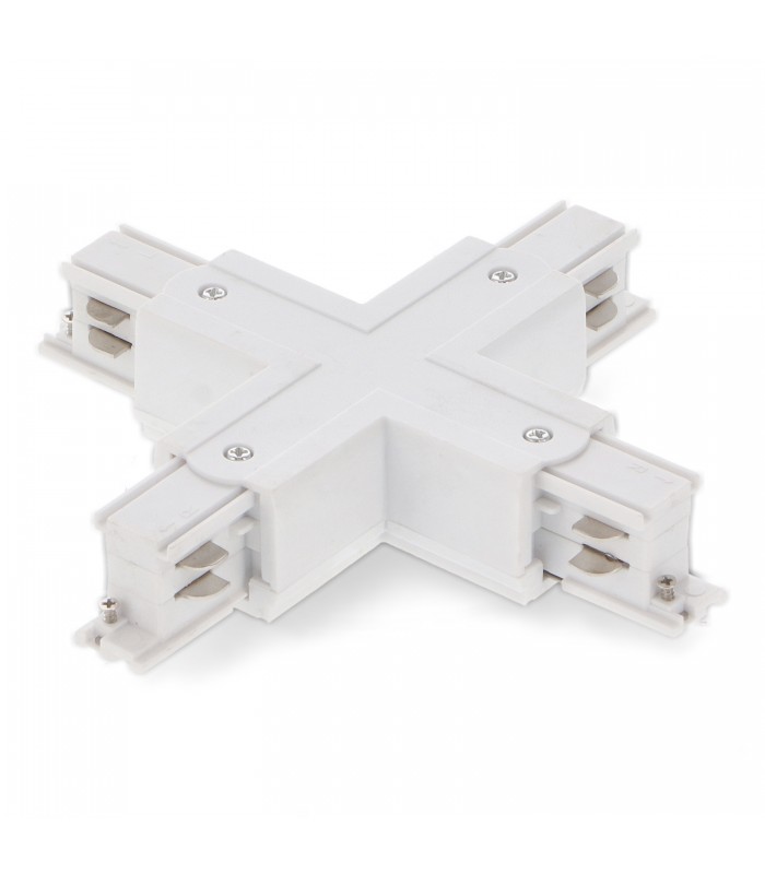 Conector Tipo X Para Carril Trifásico