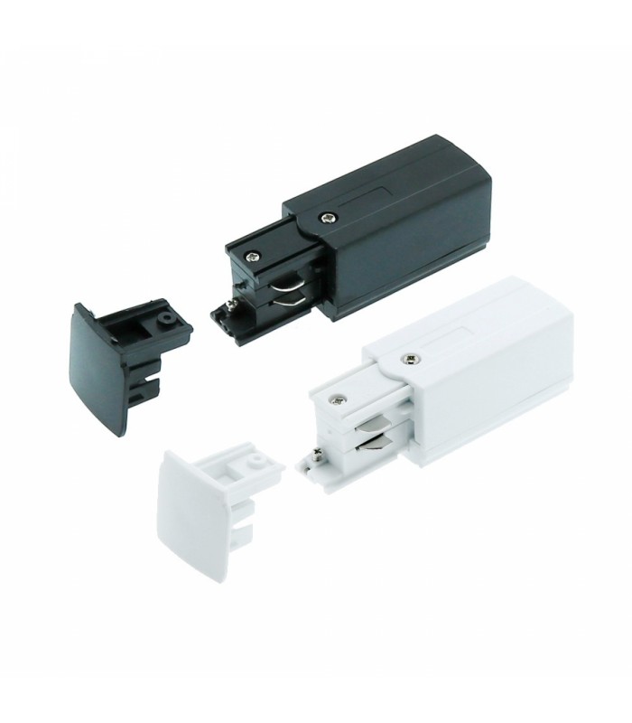 Conector y Tapón Para Carril Trifásico