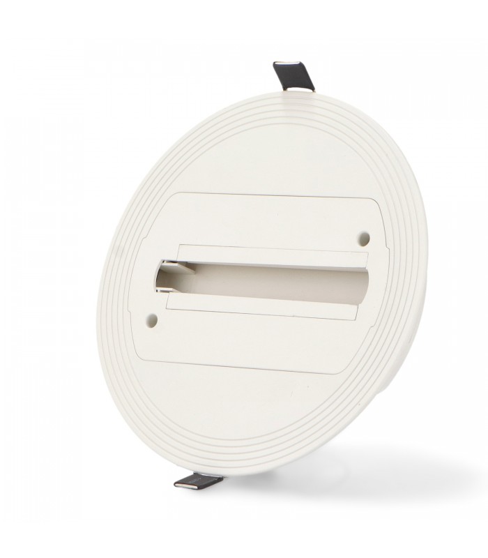 Base Empotrable Con Carril Monofásico Blanco