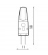 Bombilla Led 3W 240LM 330º 12VDC G4