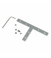 Conector Plano En T para Perfil Aluminio