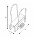 Grapas Para Perfil de Aluminio "s"