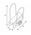 Grapas Para Perfil de Aluminio "s"