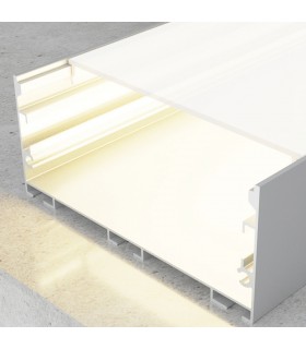 Perfil de Aluminio SANTMIG Superficie/Colgante -2 Metros-