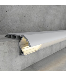 Perfil de Aluminio Especial ESCALERAS Superficie -2 Metros-