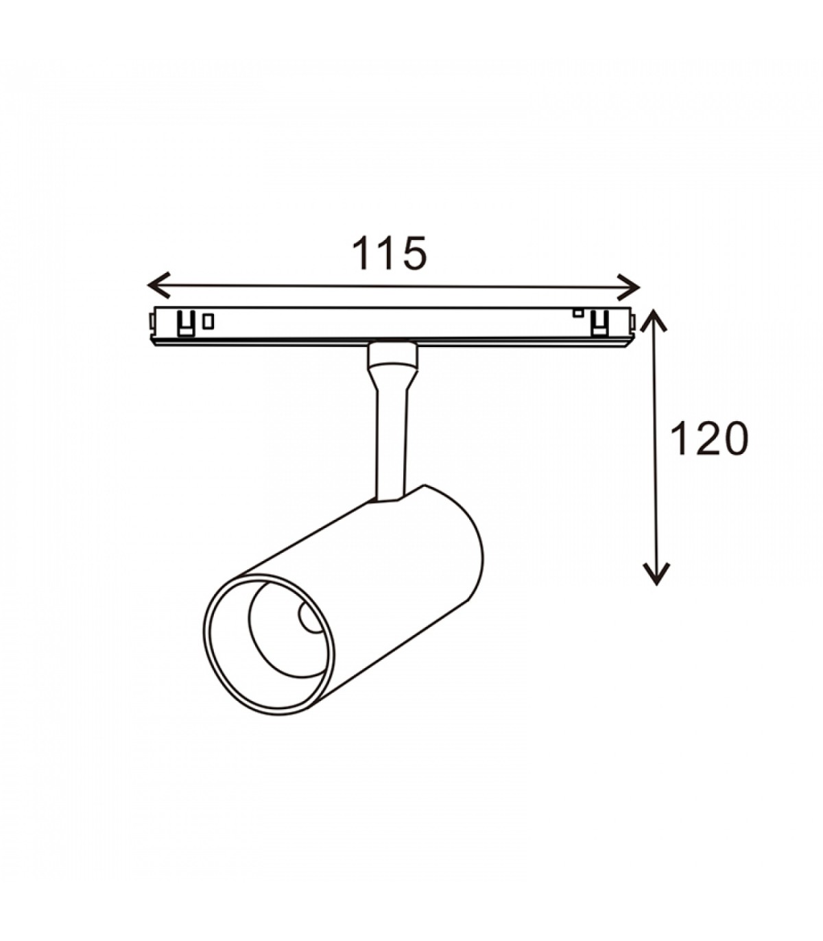 Foco Led DETAIL Serie 16Mm 20W 2000Lm 36º Blanco 48V