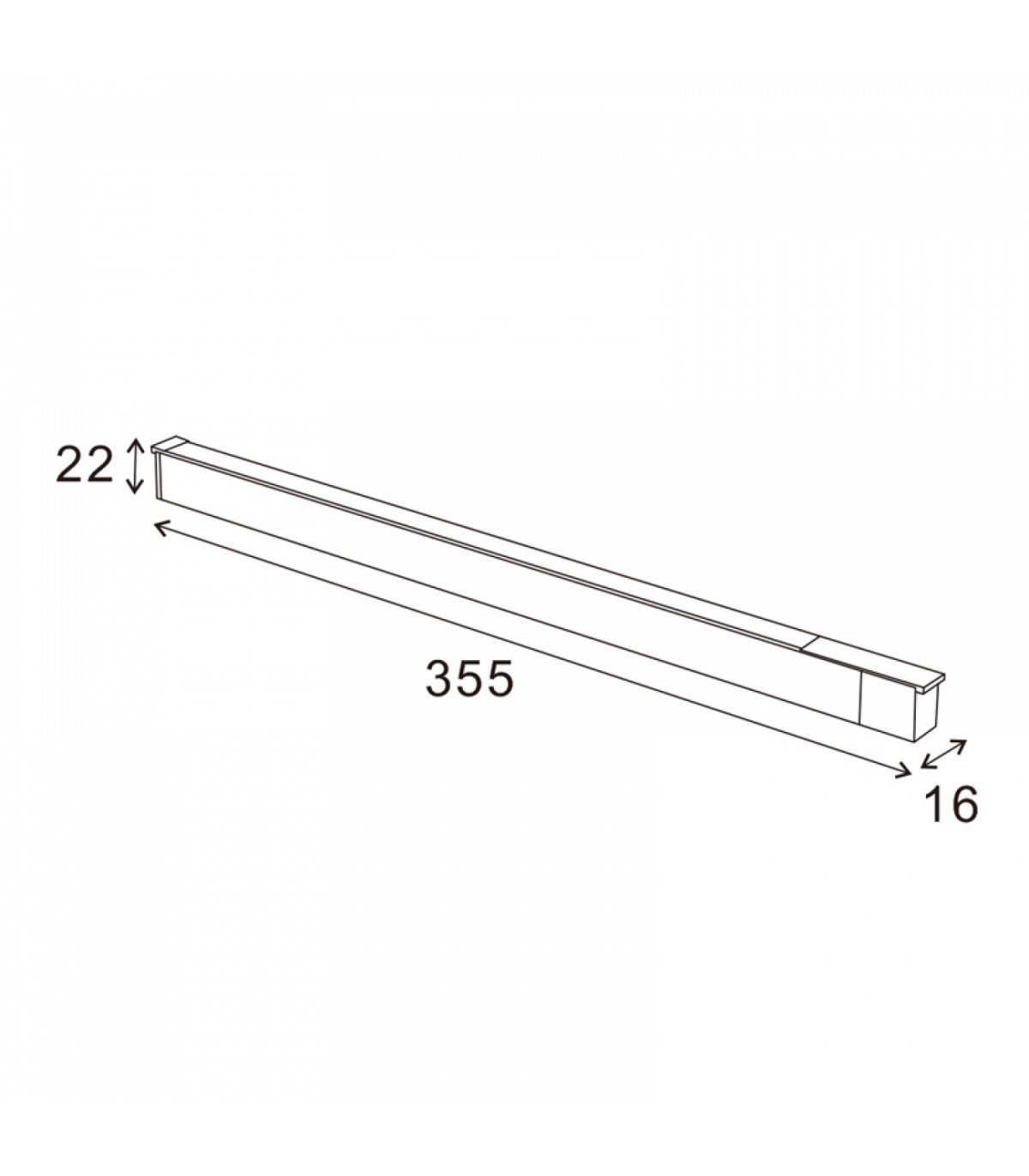 Foco Led LOUNGE Serie 16Mm 10W 1000Lm 120º Blanco 48V