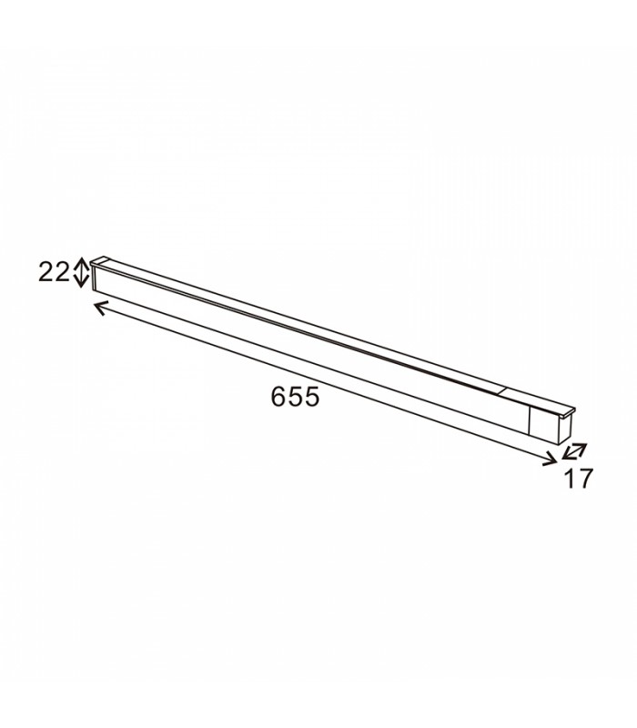 Foco Led LOUNGE Serie 16Mm 20W 2000Lm 120º Blanco 48V
