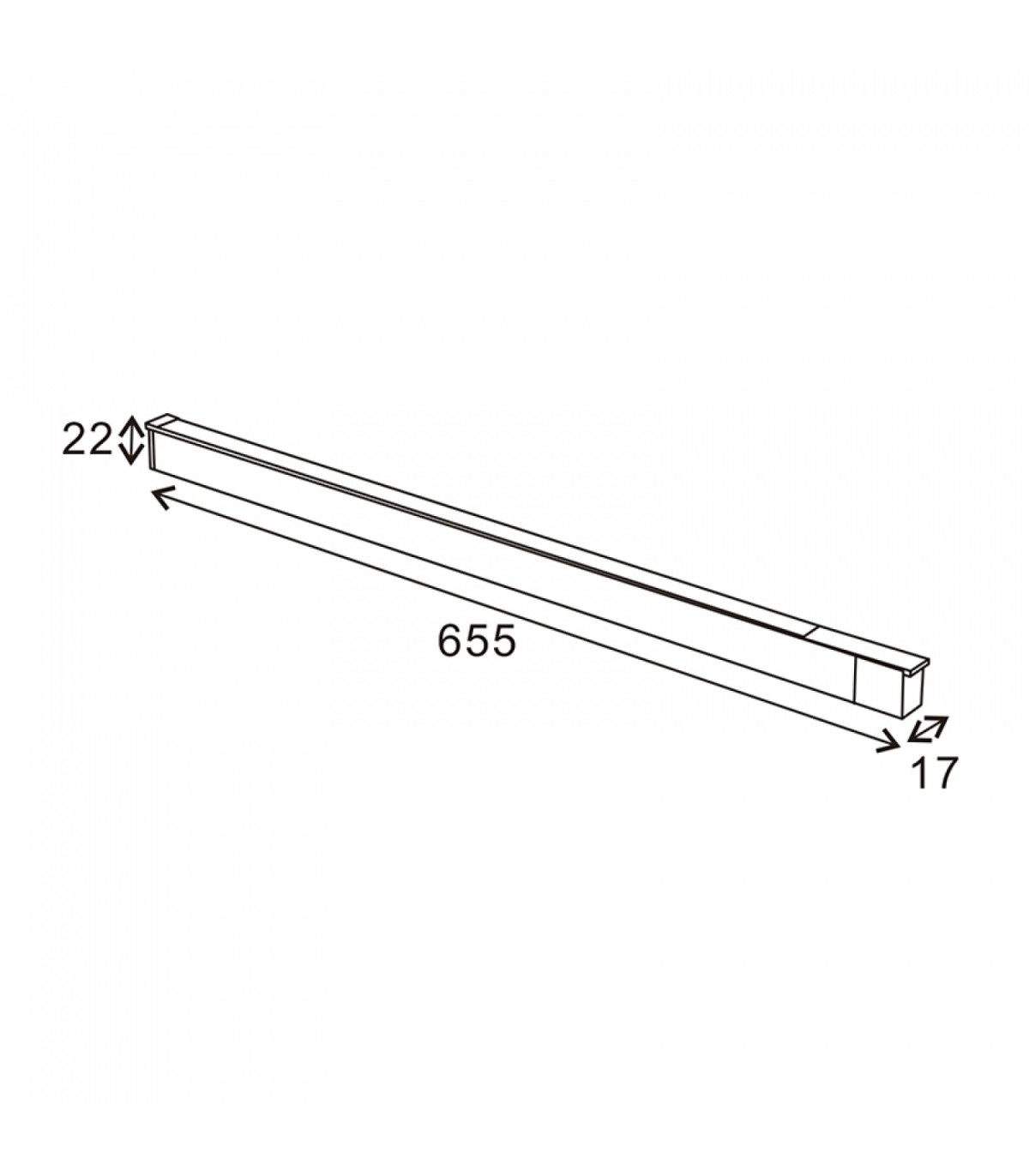 Foco Led LOUNGE Serie 16Mm 20W 2000Lm 120º Blanco 48V