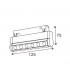 Foco Led LINEAIRE Serie 16Mm 6W 600Lm 36º Negro 48V