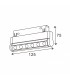 Foco Led LINEAIRE Serie 16Mm 6W 600Lm 36º Blanco 48V