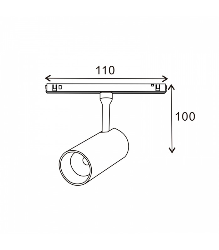 Foco Led DETAIL Serie 16Mm 7W 700Lm 36º Blanco 48V