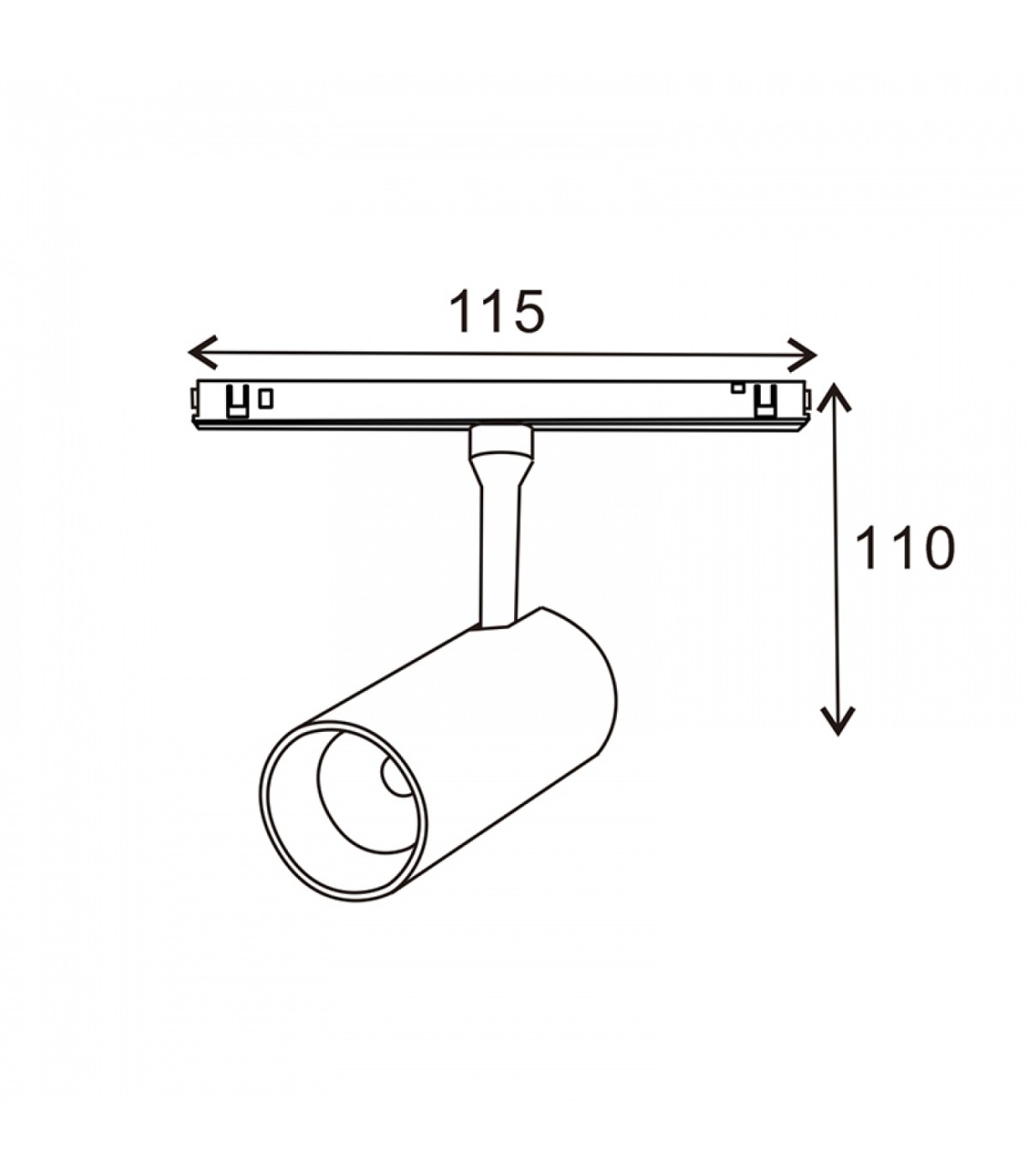 Foco Led DETAIL Serie 16Mm 10W 1000Lm 36º Blanco 48V