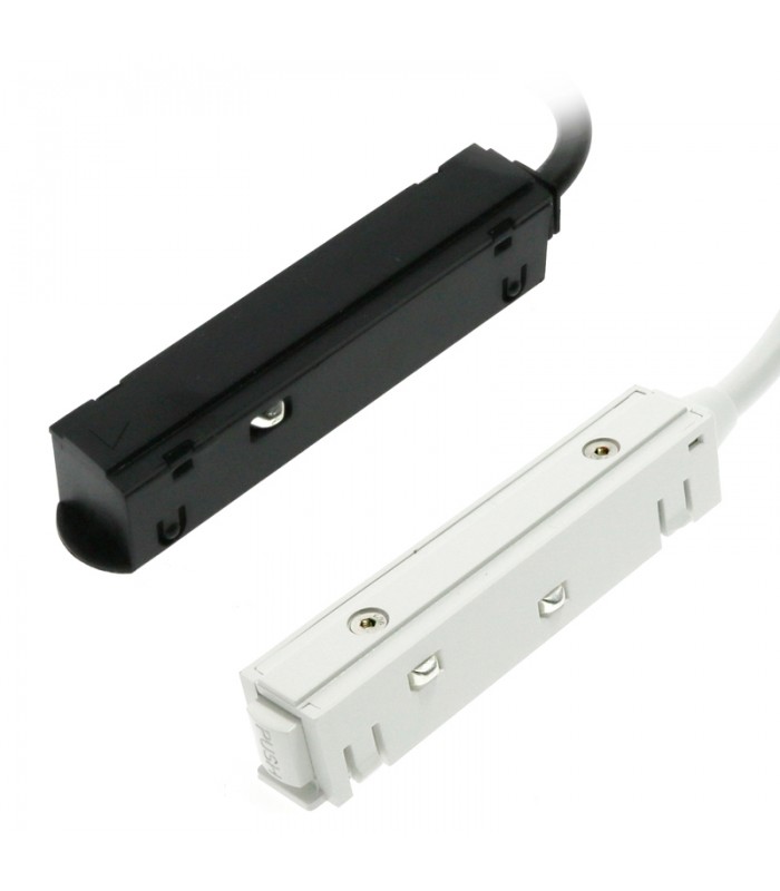 Conector Con Cable Para Fuente Alimentación Externa Carril Magnético Serie 16Mm