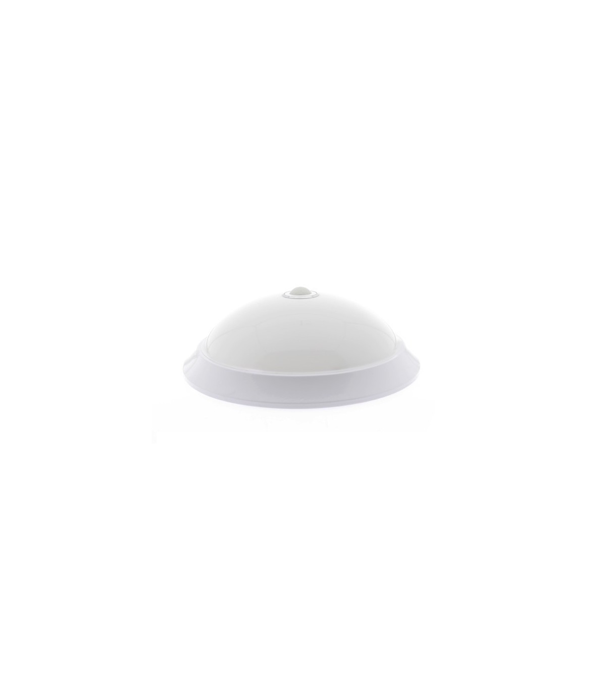 Plafón de superficie 2xE27 IP20 con sensor de movimiento.