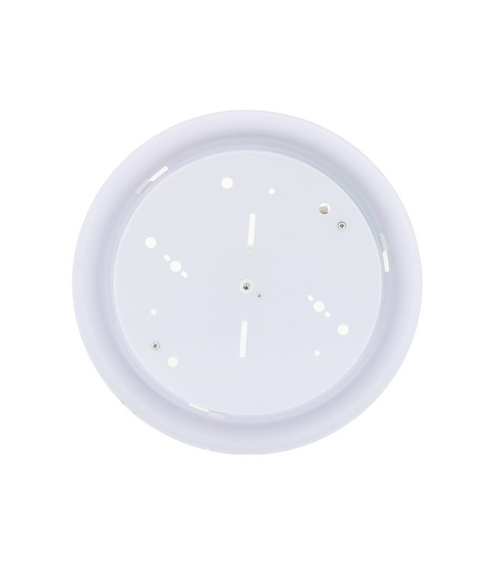 Plafón de superficie 2xE27 IP20 con sensor de movimiento.