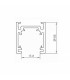 Carril Magnético Detail Superficie Serie 16Mm -2 Metros-