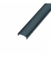 Difusor Negro Para Perfil HIGH-UHIGH -2 Metros-