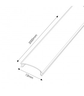 Difusor Negro Para Perfil SUB-SID-KOPEP -2 Metros-