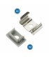 Pack 2 Tapones y 2 Grapas Para Perfil Lm3701