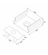 Pack 2 Tapones y 2 Grapas Para Perfil Lm3707